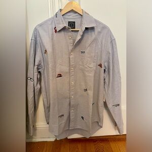 gap x dap embroidered oxford shirt